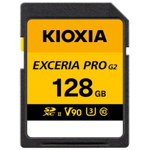 KIOXIA KSDXU-B128G SDXC�J�[�h 128GB Class10 UHS-II UHS�X�s�[�h�N���XU3 �r�f�I�X�s�[�h�N���XV90