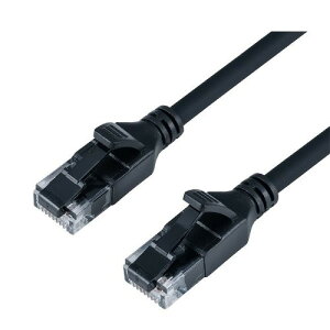 �i�J�o���V C6A-SL030BK LAN�P�[�u�� �V���R���P�[�u�� 3.0m 10Gbps�Ή� �c�����܂�Ȃ��R�l�N�^�̗p �u���b�N
