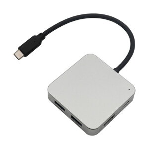 AXELTECH AXDST03SL 7in1�h�b�L���O�X�e�[�V���� HDMIx1 SD�X���b�gx1 microSD�X���b�gx1 USB-x2 USB-Cx2 Windows Mac�Ή� �V���o�[