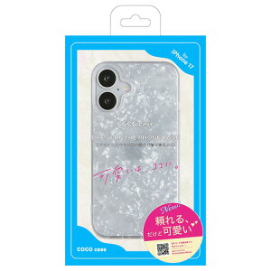 COCO CASE 1003-17-WHITE iPhone17 �}�[���C�h�V�F���P�[�X �z���C�g