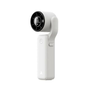 AECOOLY PF04WH Air Gimbal 3in1 Handheld Fan 220°�܂Ŋp�x���� �p���t������ 150g�̌y�� �z���C�g
