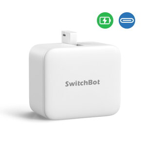 SwitchBot SwitchBot-C1 �{�b�gCharge �X�C�b�`�̘e�ɓ\��t���邾�� Bluetooth�Ή� �X�}�[�g�X�s�[�J�[�ƘA�� iOS�AAndroid�Ή� �z���C�g