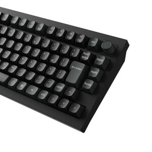 keychron Q1U-M4V-JIS ���C�����X���J�j�J���L�[�{�[�h Q1 Ultra �o�i�i�� ���{��z�� �e���L�[���X Windows Mac�Ή� �u���b�N