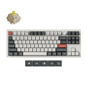 keychron Q3U-P4-US ���C�����X���J�j�J���L�[�{�[�h Q3 Ultra �o�i�i�� �p��z�� �e���L�[���X �z���C�g