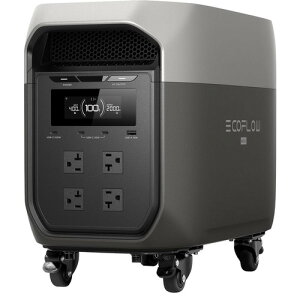 Ecoflow EFD3M-G+W-JP-CBOX EcoFlow DELTA 3 Max Trolley �e�� 2,048Wh AC�o��:4�� DC�o��:USB-Cx3 USB-Ax1 �V�K�[�\�P�b�gx1