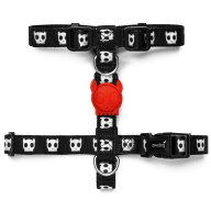 ジードッグzee.dog H-HARNESS/Hハーネス SKULL(スカル) サイズL (大型犬用) 23099 【ポイント5倍】【9月…