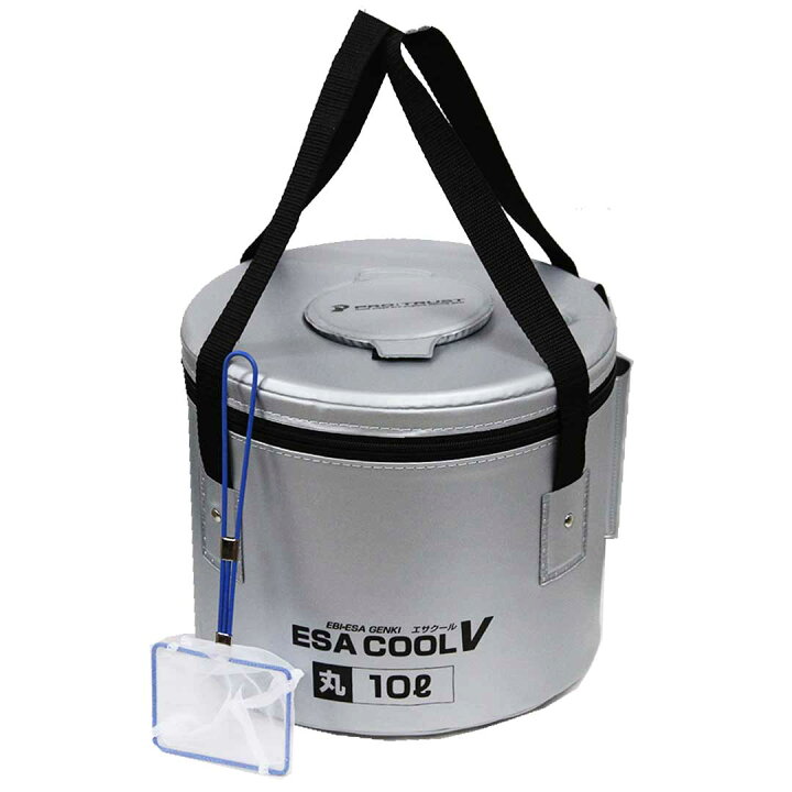 楽天市場 プロトラスト Pro Trust エサクーラー丸 Es 5 10l 活きエビクーラー エビバッカンエビまき釣り 弱りにくい ウエストコースト アウトドアshop