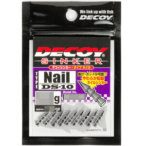 JcC` DECOY fRCVJ[@^CvlC SINKER TYPE NAIL DS-10 ނ@ANZT[ lCVJ[