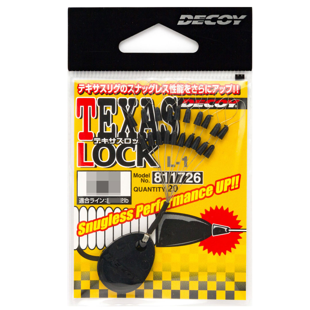 代引き手数料無料カツイチ DECOY テキサスロック TEXAS LOCK L-1 釣り具小物　アクセサリー  