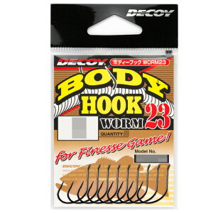 JcC` DECOY {fB[tbN [23 BODY HOOK WORM23 [tbN@j
