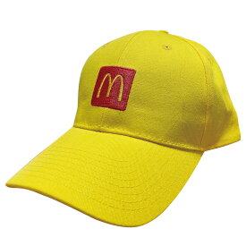 MC / CAP YELLOW　マクドナルド　キャップ 帽子　アメリカン雑貨　Official McDonald's Goods　 UNITE ENTERPRISE