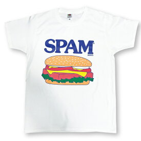 T-shirt SPAM BURGER　Tシャツ スパムバーガー　半袖Tシャツ　メンズ アメリカン雑貨 UNITE ENTERPRISE
