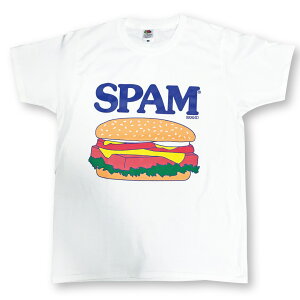 T-shirt SPAM BURGER�@T�V���c �X�p���o�[�K�[�@����T�V���c�@�����Y �A�����J���G��
