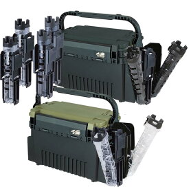 メイホウMEIHO　VS-7070N　BM-245 Slide×2　タックルボックス+ロッドスタンド2台セット　