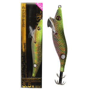 SQUID MANIA スクイッドマニア WILD CHASE ワイルドチェイス 3.5号 カラー/54_RG/閃光グリーンレッド(UV) エギ