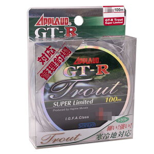 T[iC SANYO NYLON APPLAUD GT-R TROUT SUPER-LIMITED 100m 2.5lb/3lb/4lb/5lb [tVo[ iC ނ莅