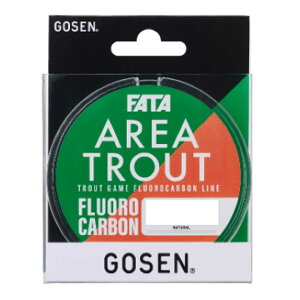 S[Z GOSEN FATA AREA TROUT FLUOROCARBON t@[^ GAgEg tJ[{ 100m 0.3/0.35/0.4/0.5/0.6 i` tJ[{