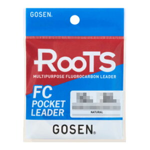 �S�[�Z�� GOSEN ROOTS FC POCKET LEADER ���[�cFC�|�P�b�g���[�_�[ 30m 3LB/4LB/6LB �i�`������ �t�����J�[�{�� �ނ莅