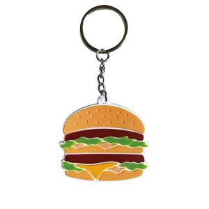 MC KEYCHAIN-ICON BURGER�@4589731199345�@�L�[�z���_�[�A�����J���G�݁@