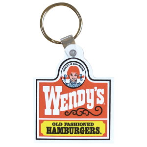 Wendy's-OLD LOGO�@/�@RUBBER KEYCHAIN �@�E�G���f�B�[�Y�@UT000346�@4589731199666�@�L�[�z���_�[�@