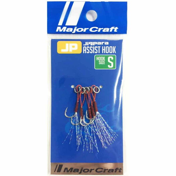 メジャークラフトMajor Craft　 JIGPARA　アシストフック　 Sサイズ　ジグメタル用 