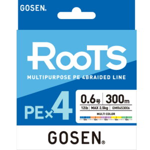 S[Z GOSEN ROOTS [c PE×4 300m 0.6/0.8/1/1.2/1.5/2/3/4 10m}`J[ PEC