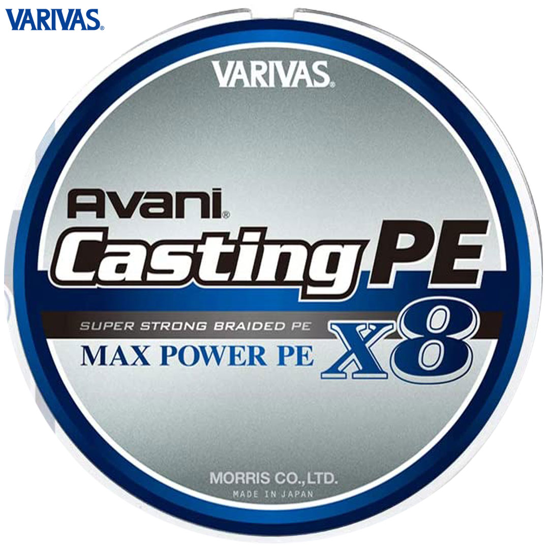 VARIVAS バリバス アバニ キャスティングPE マックスパワー X8 (300m) 2号2.5号3号　釣り糸　ライン　 | ウエストコースト  アウトドアShop