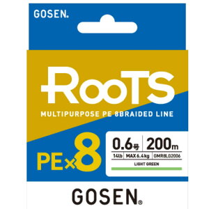 S[Z GOSEN ROOTS [c PE×8 200m 0.6/0.8/1/1.2/1.5/2 CgO[ PEC