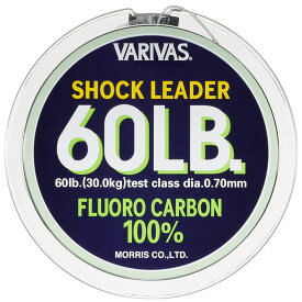 VARIVAS バリバス　ショックリーダー [フロロカーボン] (30m) 60LB 汎用ショックリーダー