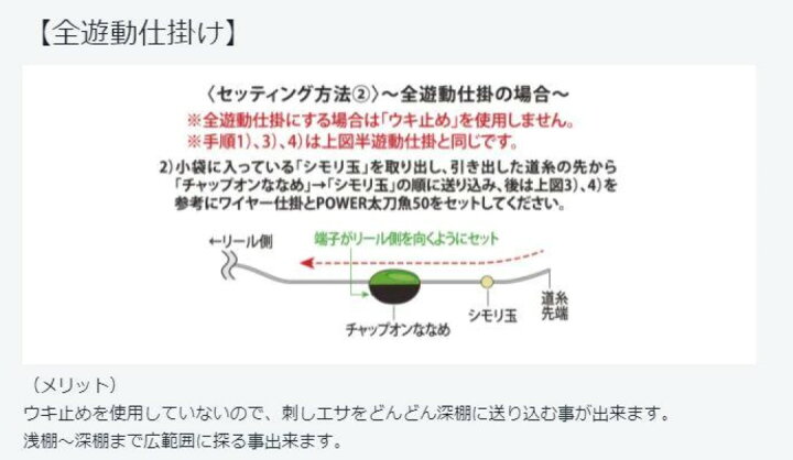 楽天市場 ルミカ Lumica 太刀魚フカセ仕掛セット ウキb ウキ3b 仕掛け ウエストコースト アウトドアshop
