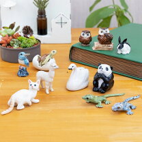 楽天市場】ミニチュア 動物 陶器の通販
