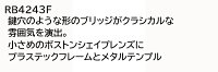 Ray-Ban(レイバン)RB4243F-49-6262B4レディースサングラス丸