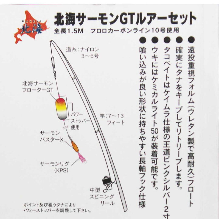 楽天市場】スーパーセール10％OFF ナカジマ NAKAZIMA 北海サーモンGT 