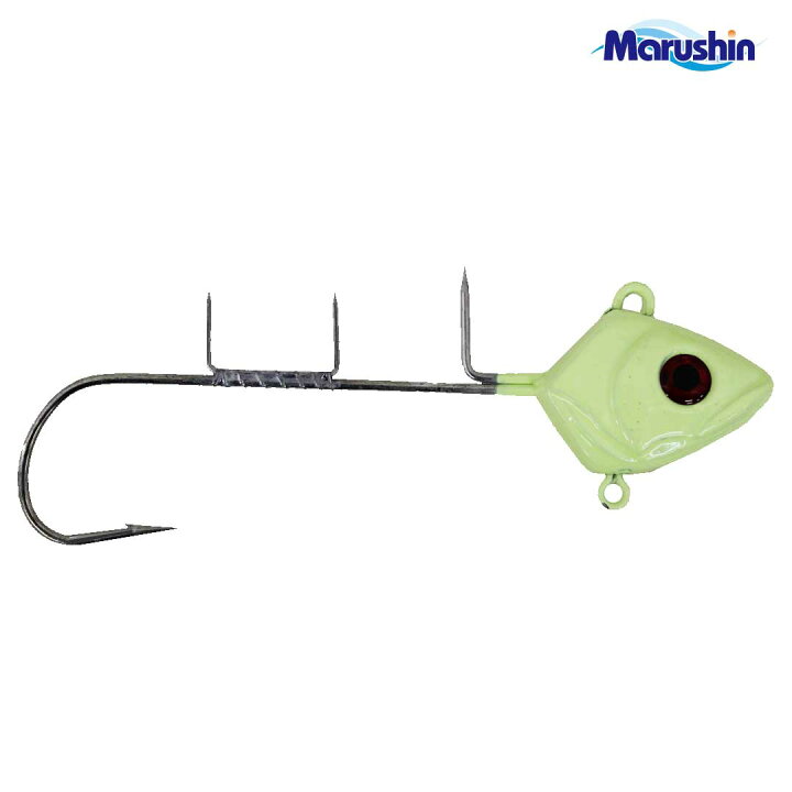 楽天市場 マルシン Dragon 魚型 夜光 1本針 40号 太刀魚 タチウオ テンヤ船釣りテンヤ ウエストコースト アウトドアshop