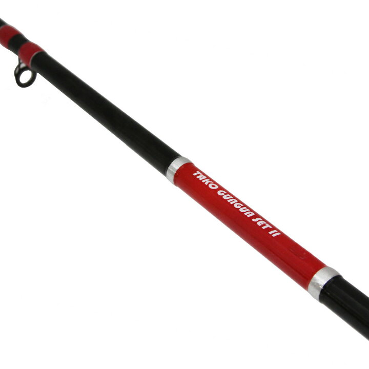 プロトラスト PRO TRUST タコGUN GUNセット2 180cm リール付 糸付 タコ釣り タコロッド 蛸 釣竿 【 あす楽 】【 送料無料 北海道 ・ 沖縄除く 】たこ専用ロッド タコジグ用タコテンヤ用 ウエストコースト アウトドアShop プロトラスト PRO TRUST フィッシング 船竿 タコガンガン船 TAKO GUN GUN 175