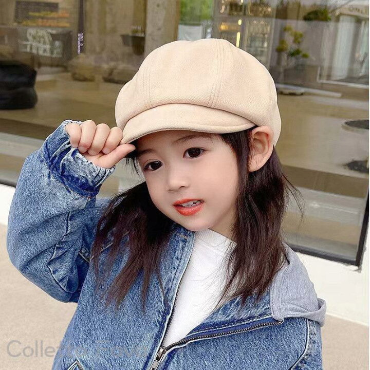 楽天市場】キャスケット ハンチング 子供 帽子 キッズ ベビー 秋冬 