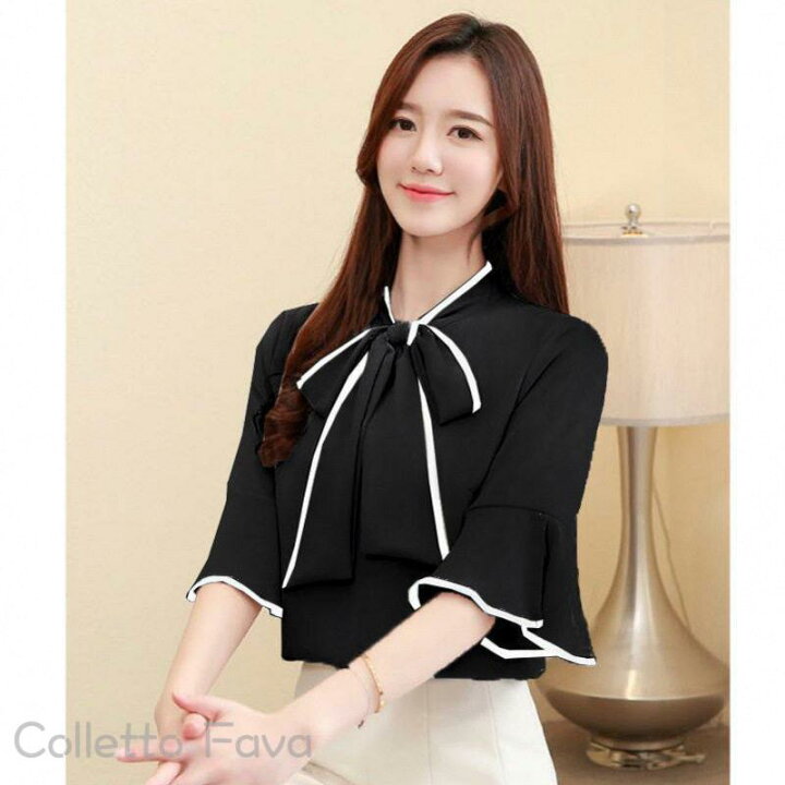 楽天市場】シャツ ブラウス 秋 春 シフォン レディース 長袖 トップス  