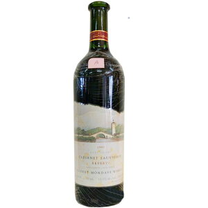 ロバートモンダヴィ カベルネソーヴィニヨン リザーヴ 2000 750ml