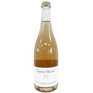 ���o�_���C���@�T���e���[�Y�@�X�p�[�N�����O���C���@750ml / ���o�_�������@[����] Sante Rose Cabernet Sauvignon Rose Sparkling / OKU-IZUMO VINEYARD [A-8]