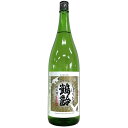 鶴齢　純米酒　生原酒　しぼりたて [1800ml] [青木酒造] [新潟]