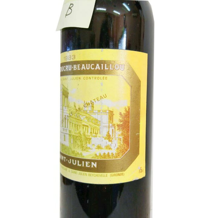 楽天市場】[1983] シャトー・デュクリュ・ボーカイユ 「B」 750ml サン 
