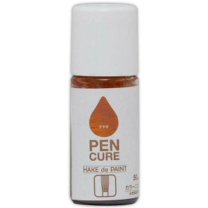ニス ペンキュア HAKE de PAINT 50ml カラーニス ケヤキ ペベオジャポン 水性ニス 木材塗料 水性 水性塗料 木工ニス 刷毛 塗装ハケ 工作 おもちゃ 家具