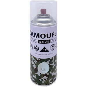 塗料 カモフラスプレー 400ml シャビーグレー ニッペ スプレー塗料 スプレー 油性塗料 コンクリート塗料 ペンキ 油性 カラースプレー 迷彩
