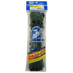 ���[�v ���̓J���[�R�[�h �O���[�� 4mm×10m SCC-406 ���^�J���C�N ���[�v �ב���R �J���[���[�v ����R �R �|���G�X�e�����[�v