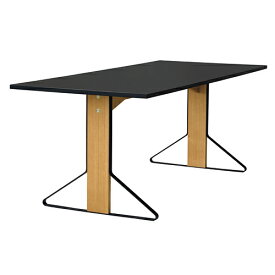 artek（アルテック）ダイニングテーブル KAARI TABLE（カアリ・テーブル） W200cm ナチュラルオーク/ブラックリノリウム【受注品】