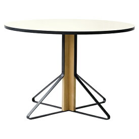 artek（アルテック）ダイニングテーブル KAARI TABLE（カアリ・テーブル） φ110cm ナチュラルオーク/ホワイトグロッシー【受注品】