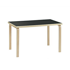 artek（アルテック）ダイニングテーブル 80A ブラックリノリウム【受注品】