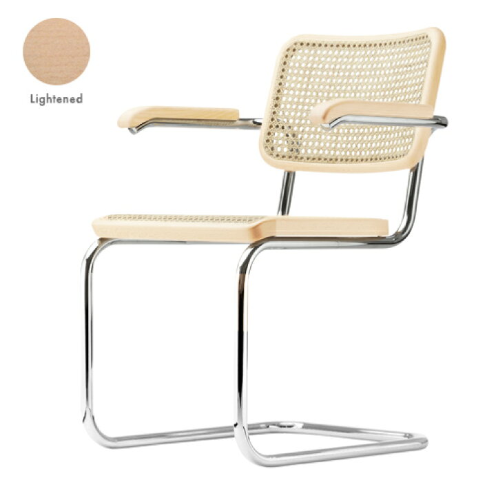 楽天市場】THONET キャンティレバーチェア no.S64V ライトビーチ【受注 