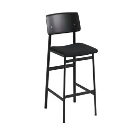 MUUTO（ムート）LOFT BAR STOOL 75CM ブラック/ブラック