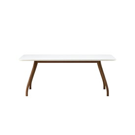 マルニコレクション テーブル Tako 天板ホワイトコーリアン × 脚部ナチュラルウォルナット w180cm